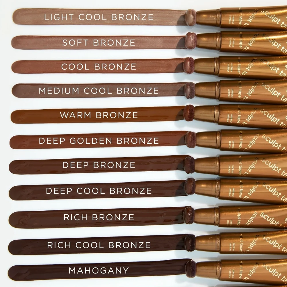 TARTE SCULPT TAPE LIQUID BRONZING WAND IN COOL BRONZE